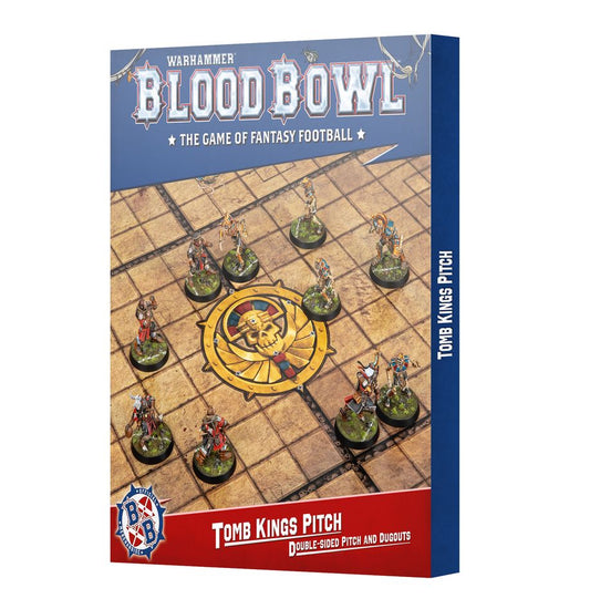 BLOOD BOWL: TOMB KINGS TEAM PITCH & DUGOUT