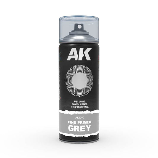 Fine Primer Grey - Spray 400ml (Includes 2 nozzles)