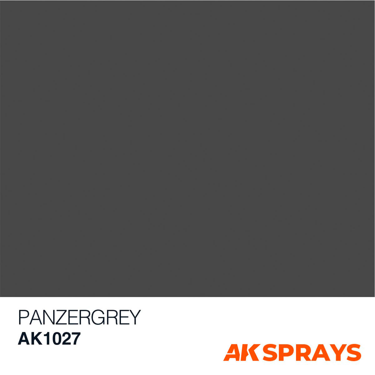 Panzergrey (Dunkelgrau) color - Spray 150ml