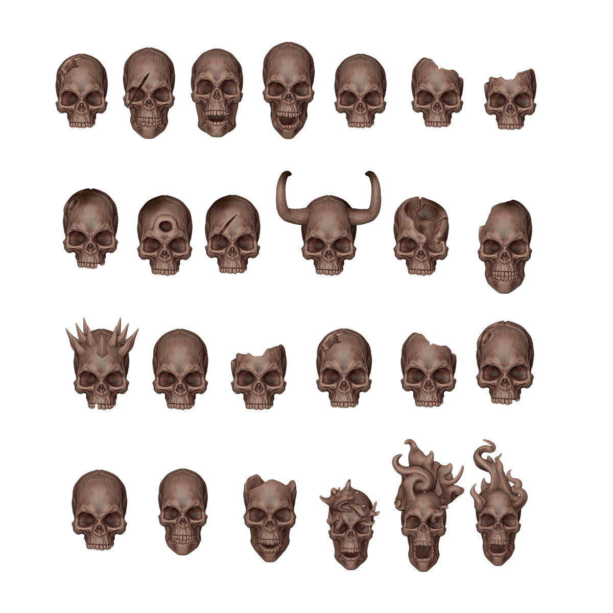 AKBIT0009 Skulls