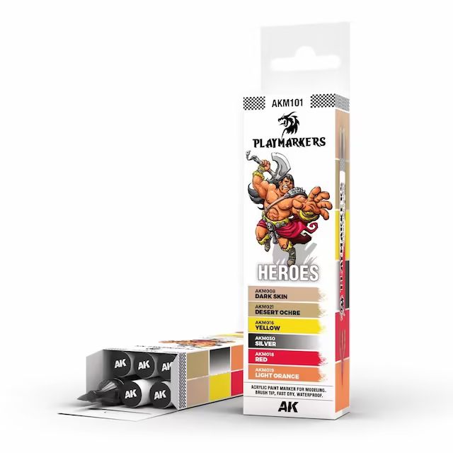 Playmarkers: Heroes Set