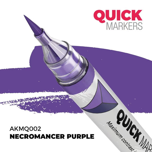 AKMQ002 - Quick Markers: Necromancer Purple