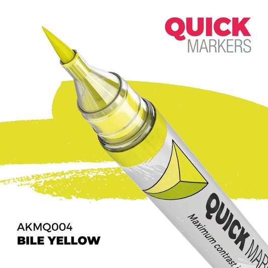 AKMQ004 - Quick Markers: Bile Yellow