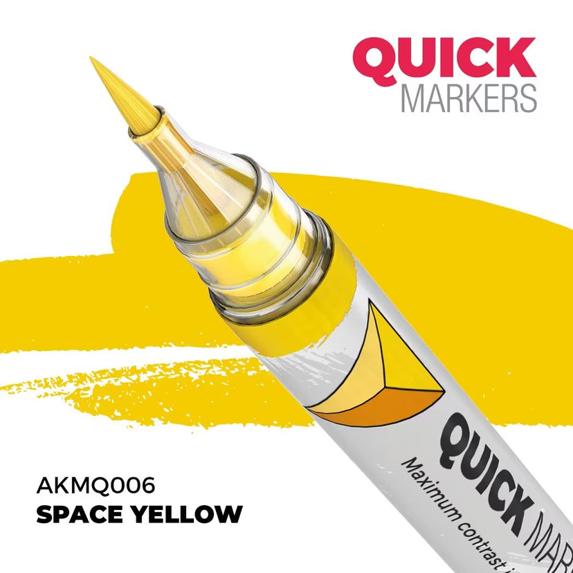 AKMQ006 - Quick Markers: Space Yellow
