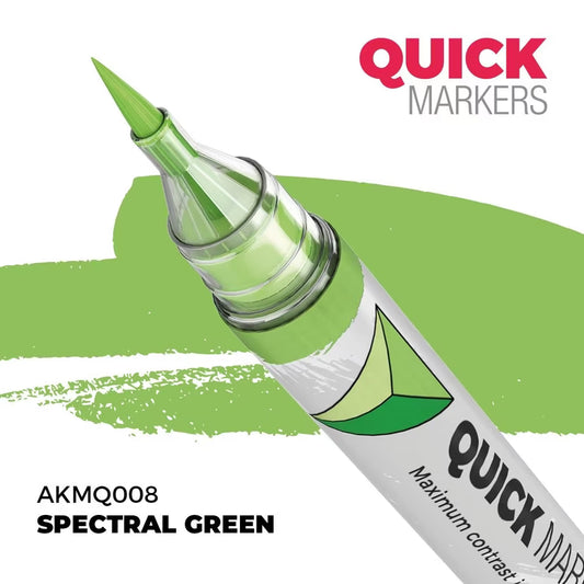 AKMQ008 - Quick Markers: Spectral Green