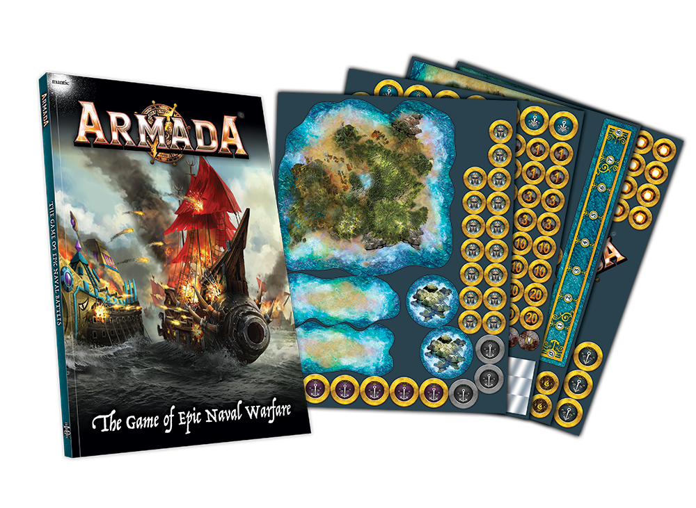 Kings of War Armada Rulebook & Templates