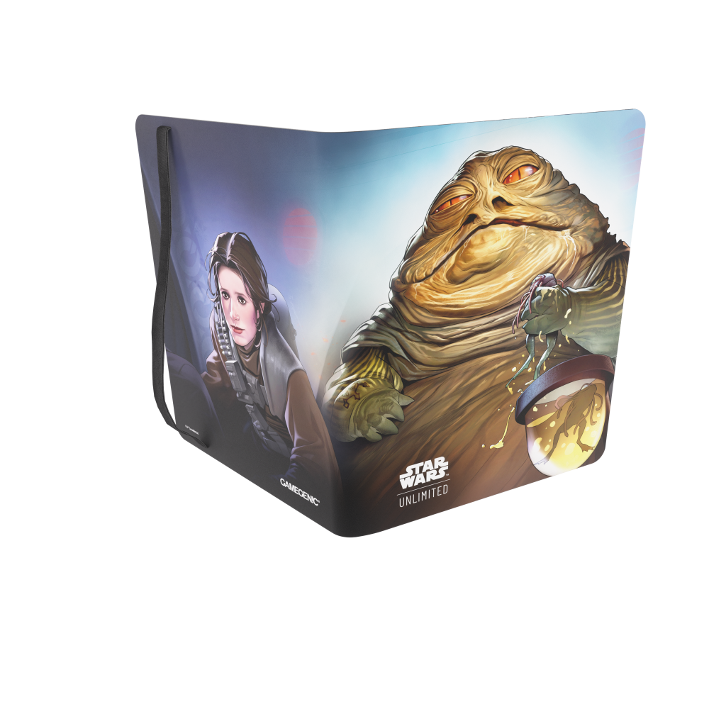 Star Wars Unlimited: 18-Pocket Album - Leia Organa & Jabba the Hutt
