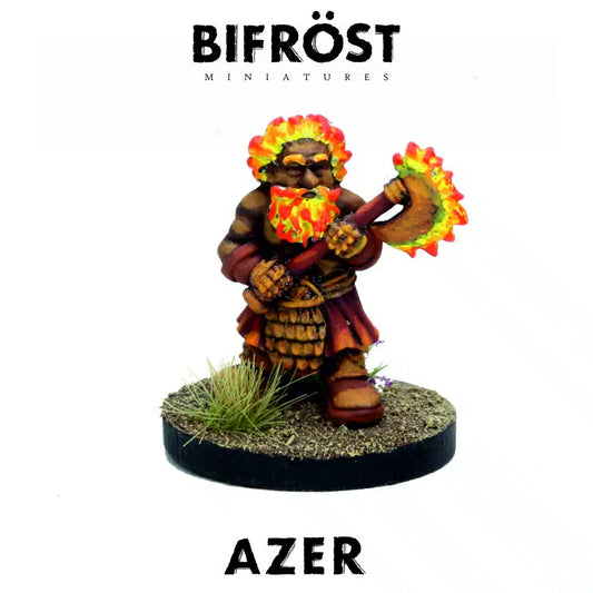 Azer Armed with Two-Handed Axe