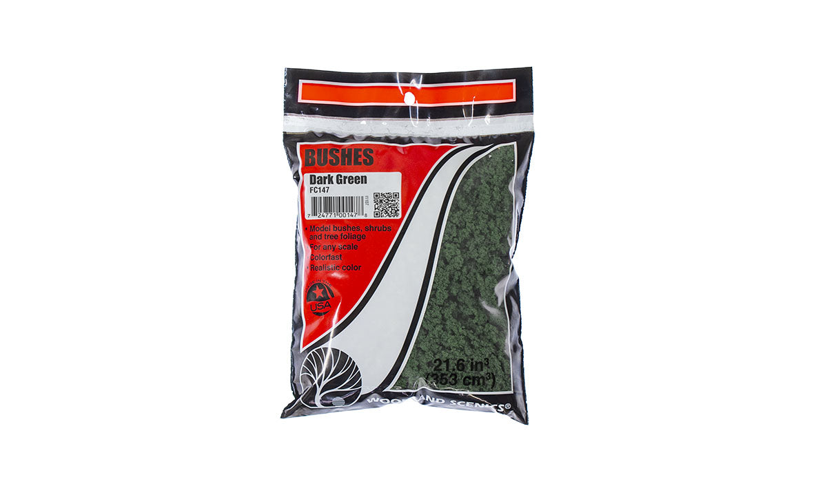 WFC147 Dark Green Bushes (Bag)