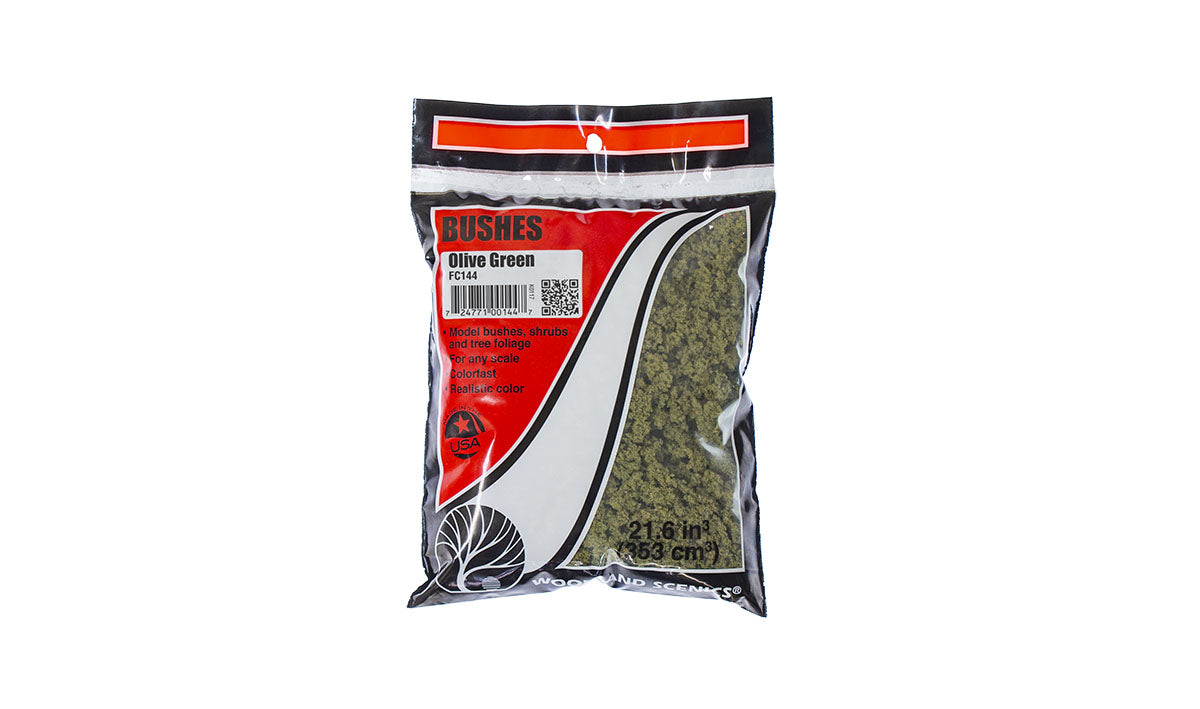 WFC144 Olive Green Bushes (Bag)