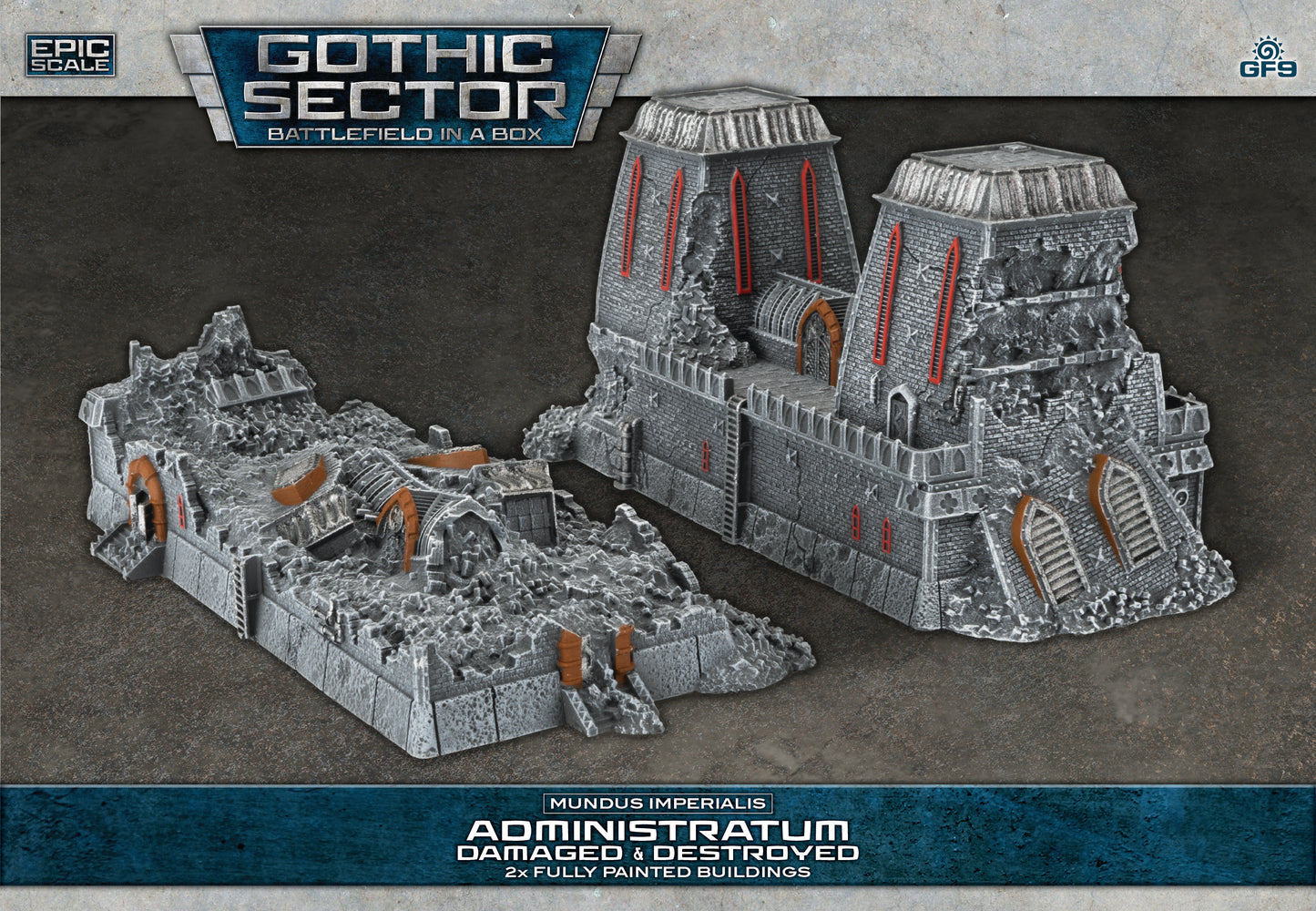 Gothic Sector: Mundus Imperialis - Administratum (Damaged & Destroyed)