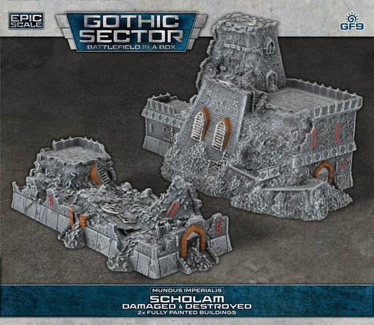 Gothic Sector: Mundus Imperialis - Scholam (Damaged & Destroyed)