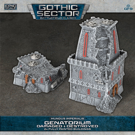 Gothic Sector: Mundus Imperialis - Genatorium (Damaged & Destroyed)