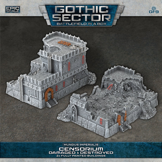 Gothic Sector: Mundus Imperialis - Censorium (Damaged & Destroyed)