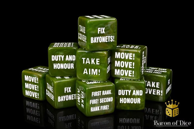 Baron of Dice: Guard Order Dice Set