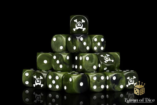 Baron of Dice: Jolly Orc Dice Set
