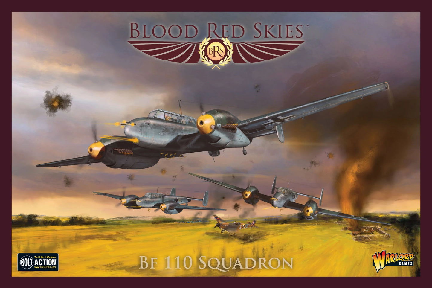 Blood Red Skies: Messerschmitt Bf110 Squadron