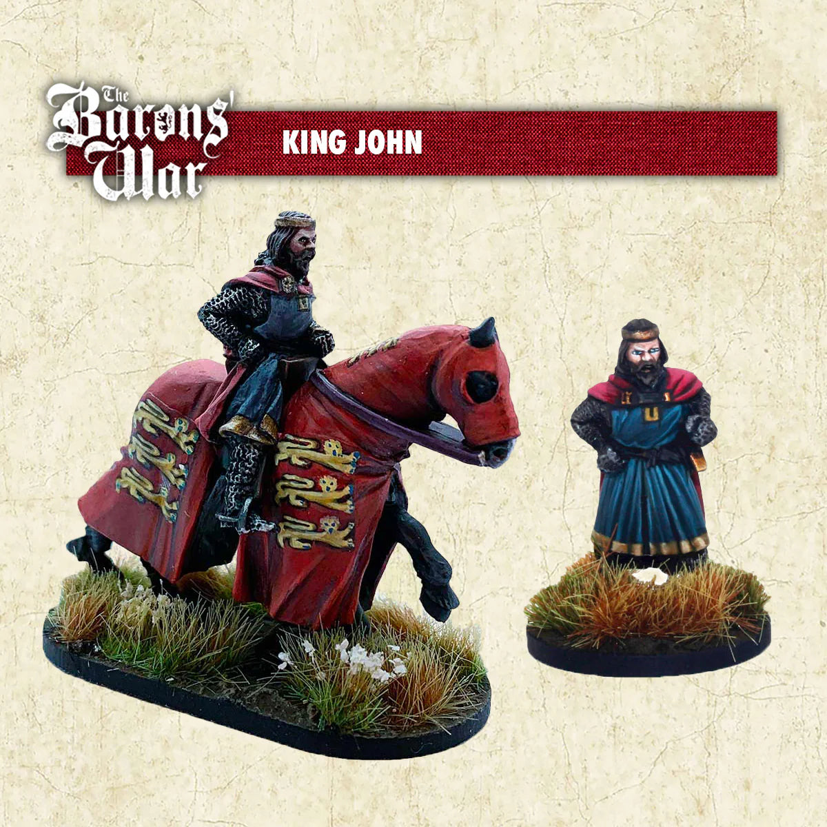 King John, Foot & Mounted