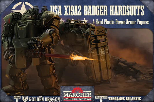 Marcher: X19A2 Badger Hardsuits - Wargames Atlantic