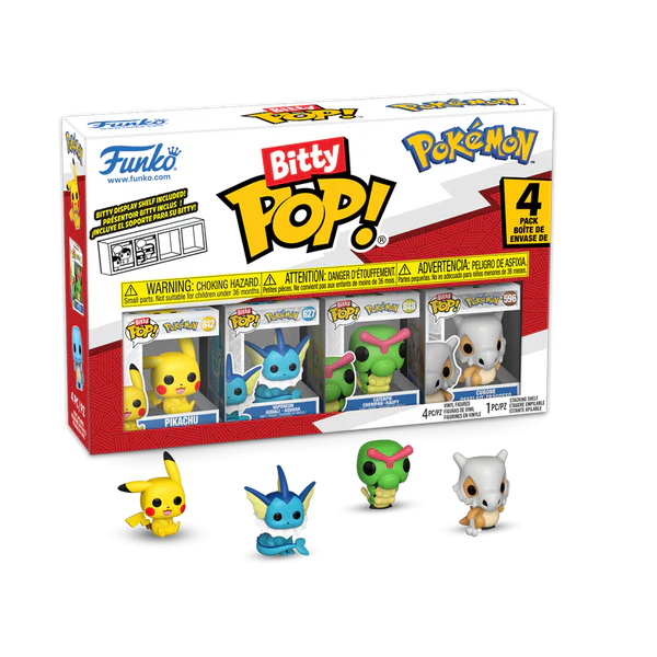 Pokémon: Bitty POP! Vinyl Figure 4-Pack Series 1