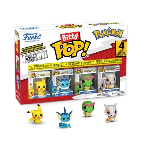 Pokémon: Bitty POP! Vinyl Figure 4-Pack Series 1