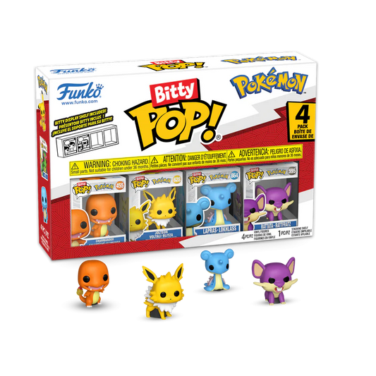 Pokémon: Bitty POP! Vinyl Figure 4-Pack Series 2