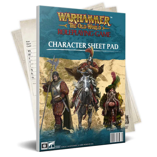 Warhammer: The Old World RPG: Character Sheet Pad