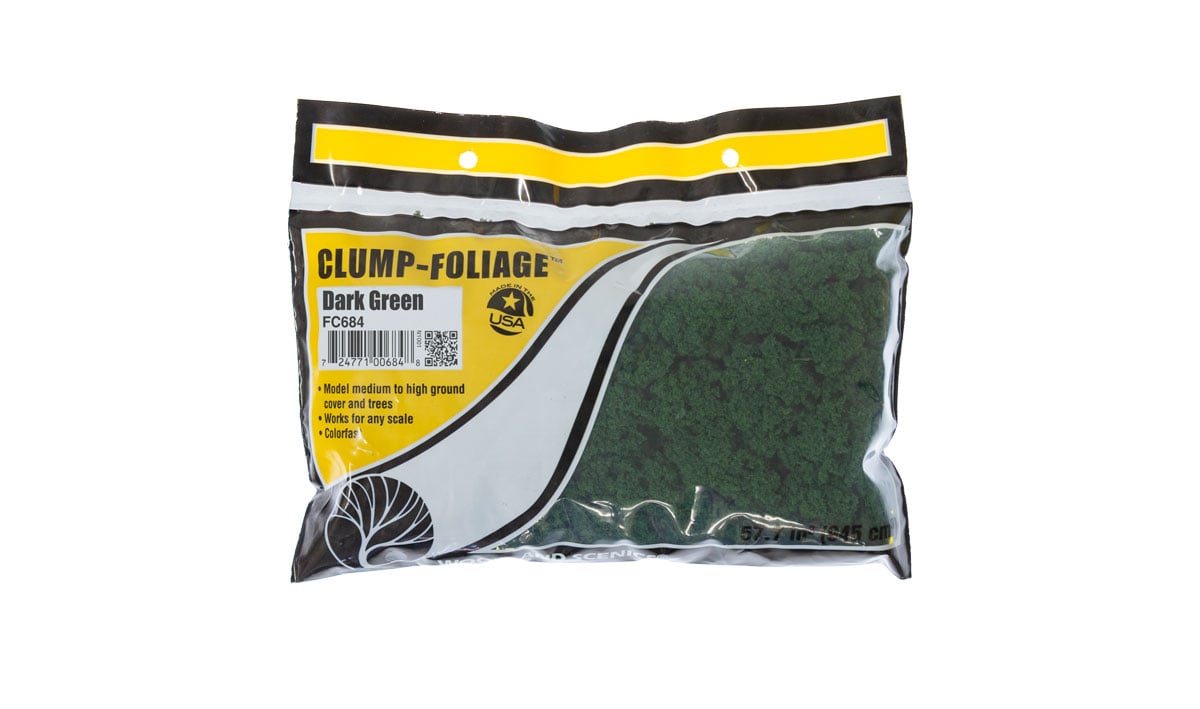 WFC684 Dark Green Clump Foliage