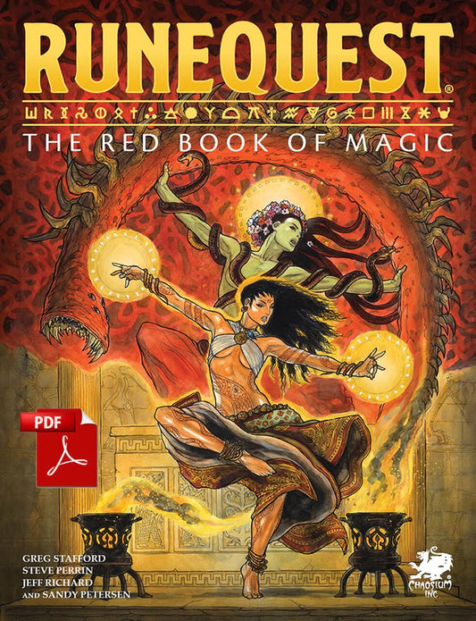 Runequest RPG: The Red Book Of Magic