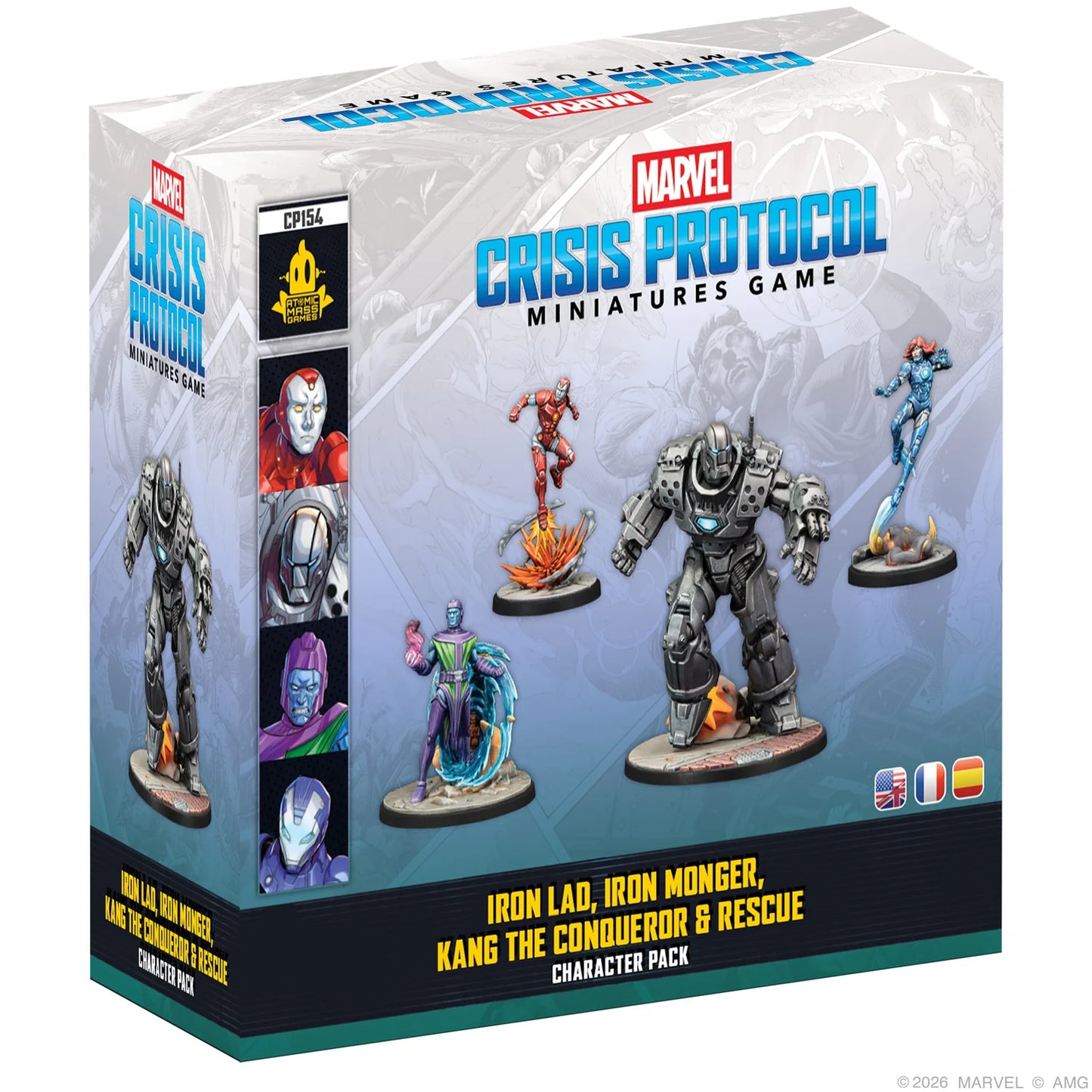 IRON LAD, IRON MONGER, KANG THE CONQUEROR & RESCUE