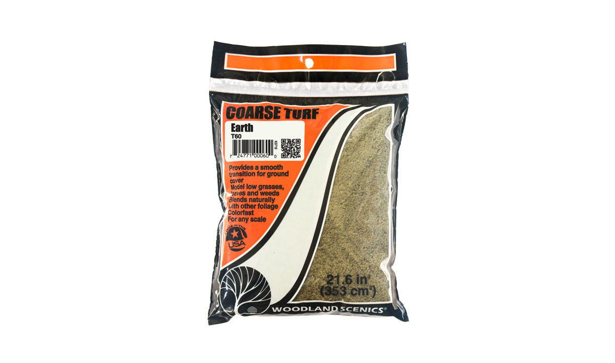 WT60 Earth Coarse Turf (Bag)