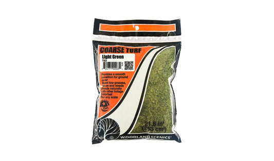 WT63 Light Green Coarse Turf (bag)