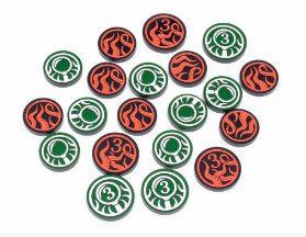 Arkham Horror: Clue & Doom Acrylic Token Set