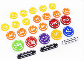 Pokemon: Acrylic Token Upgrade Set