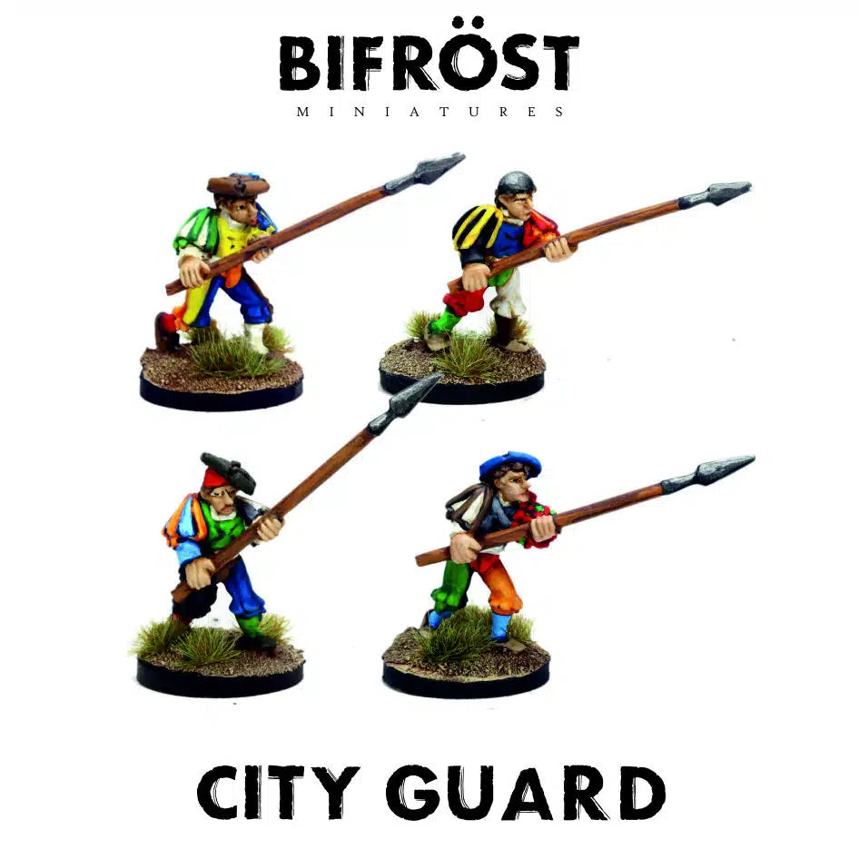 Human City Guard - Spear Pack B