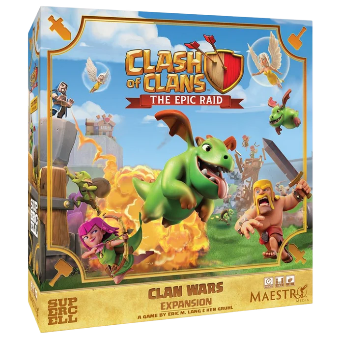 Clash of Clans: The Epic Raid - Clan Wars Expansion
