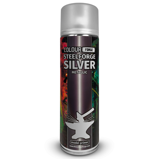 Colour Forge Steelforge Silver Spray (500ml)