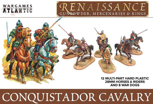 Conquistador Cavalry - Wargames Atlantic