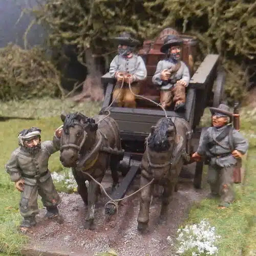 American Civil War Ragged Reb Crew