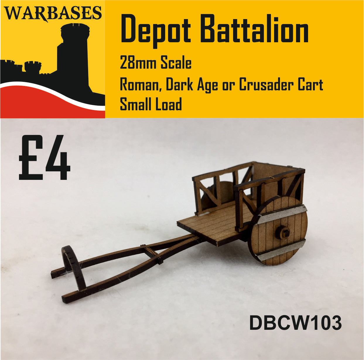 Roman, Dark Age or Crusader Cart