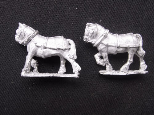 A Pair of Draught Horses