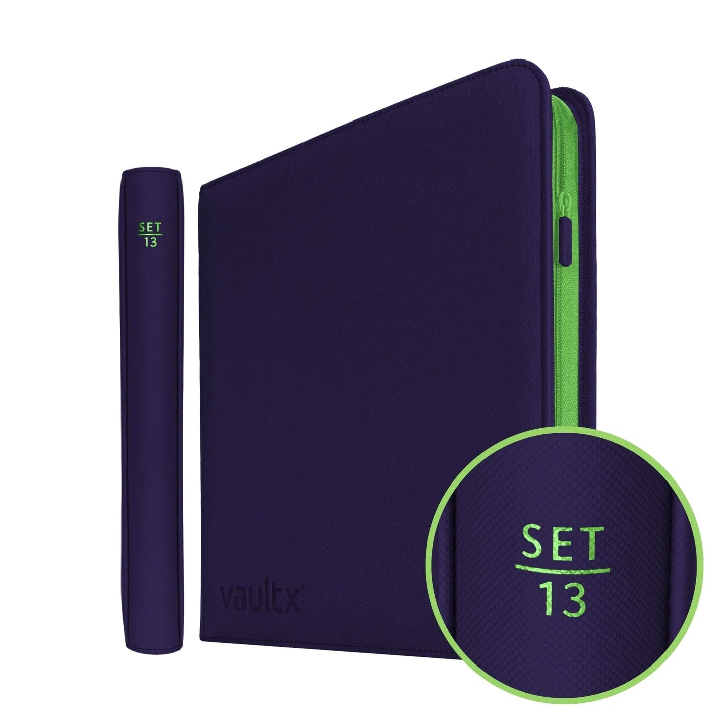 Vault X Zip Binder SET13 (9 & 12 Pockets)