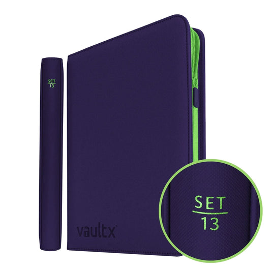 Vault X Zip Binder SET13 (9 & 12 Pockets)
