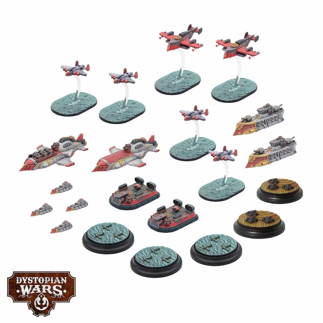 Dystopian Wars: Dominion Support Squadrons