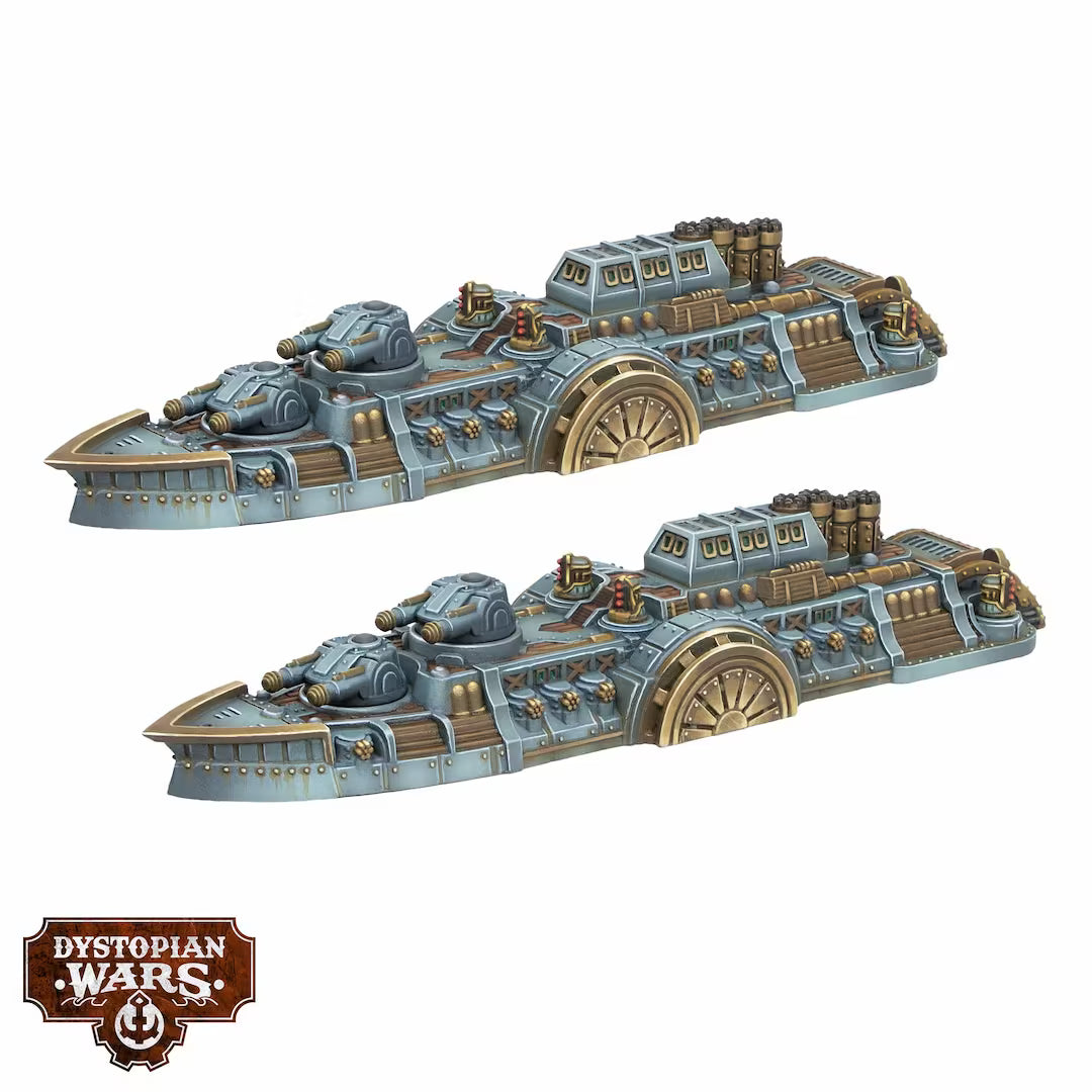 Dystopian Wars: Alliance Salvador Squadron
