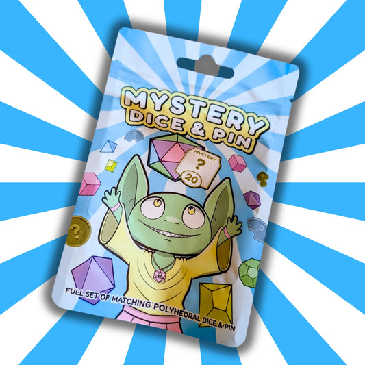 Mystery Dice & Pin - Mystery Dice Goblin
