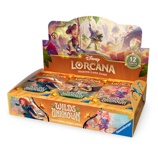 Disney Lorcana Wilds Unknown Booster Box