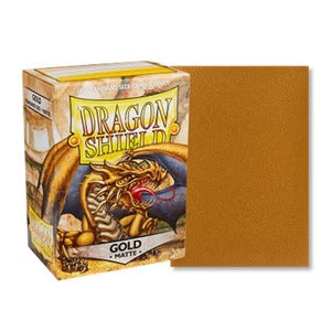 Dragon Shield Matte - Gold 63x88