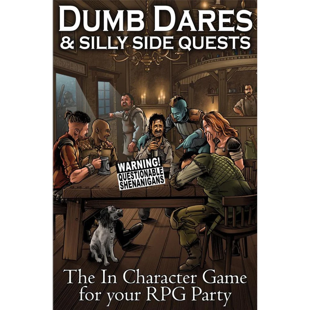 Dumb Dares & Silly Side Quests: The In Character Game for your RPG Party
