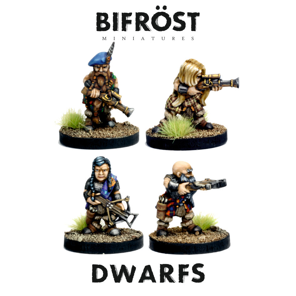 Highland Dwarfs with Ranged Weapons
